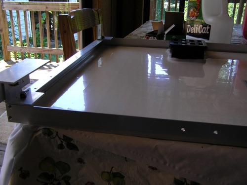 Solar Panel on Table